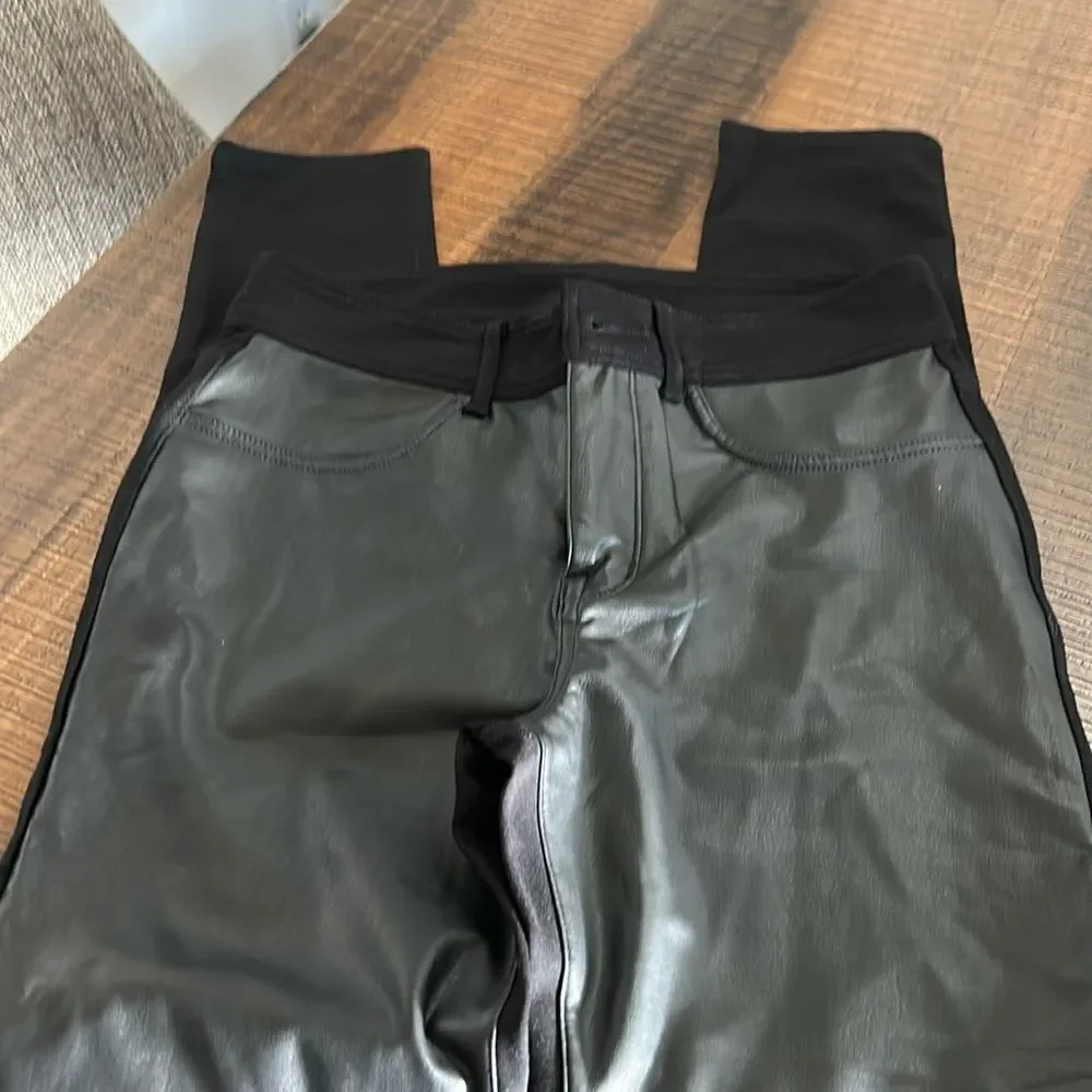 Brand new skinny faux leather leggins